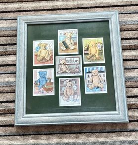 Teddy Bear Cards Framed