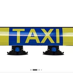 Taxi plate