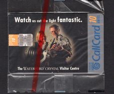 1999 Ireland 10 unit Waterford Crystal Visitor Centre (Schlumberger SC7) Card Mint in Packaging. Telecom Eireann Card Number 1245