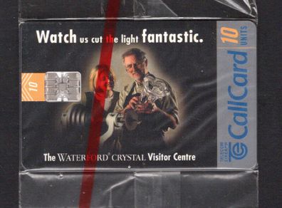 1999 Ireland 10 unit Waterford Crystal Visitor Centre (Schlumberger SC7) Card Mint in Packaging. Telecom Eireann Card Number 1245