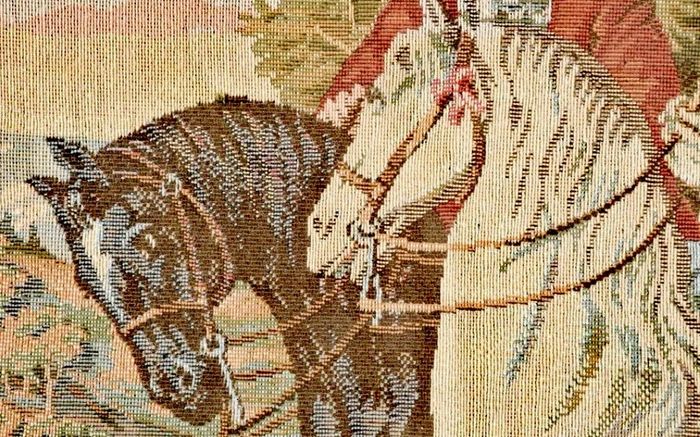 Large and beautiful antique tapestry