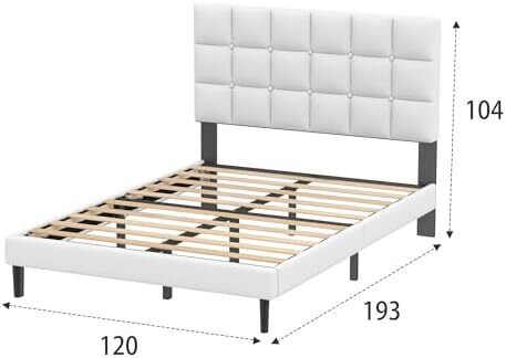 Small Double Bed Frame, Easy Assembly