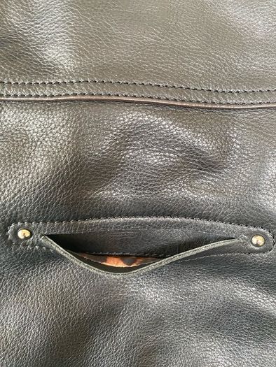 B Makowsky Leather Shoulder Bag