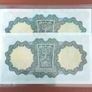 Irish one pound lavery notes Image 2