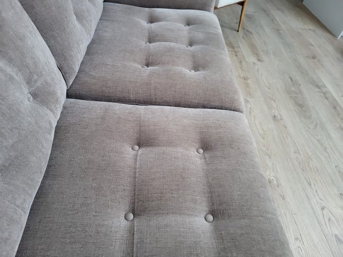 Contemporary Button-Back Sofa
