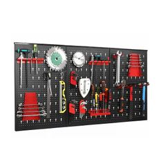 Metal Tool Storage Rack Hammers, Sockets, Spanners,