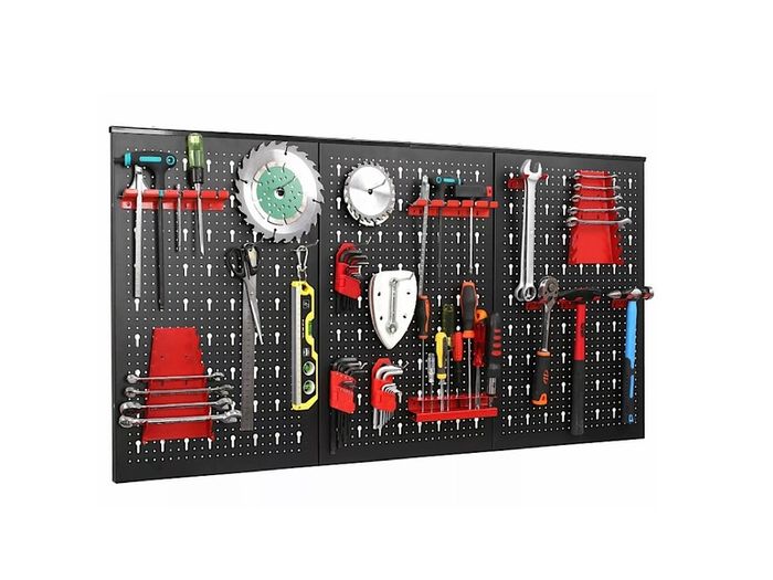 Garage Tool Storage Rack Perfect For Workshops