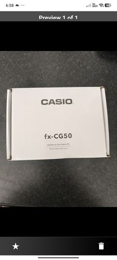 casio fx cg50