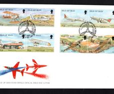 1997 Isle of Man Manx Aircraft Commemorative Stamps First Day Cover (FDC)