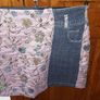 Ladies Pink and Denim Mini skirt Size 12 Image 5