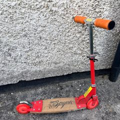Foldable adjustable kids scooter