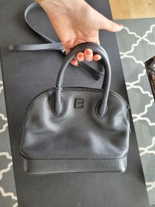 BALENCIAGA Small Ville Supple Top-Handle Bag