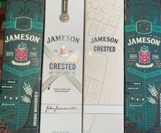 Jameson whiskey empty boxes