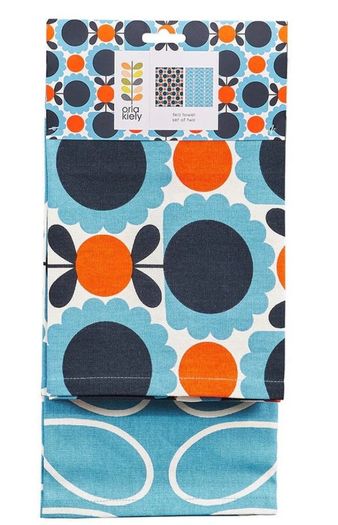 Orla kiely tea towels