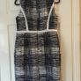 Navy and white Gallery dress Size 12 Image 2