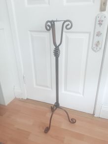 Candle Holder/Large Free Standing Candle Holder .. Price Drop