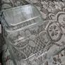 Vintage arcoroc french ribbed glass  butterdish Image 6