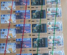 mint callcards in strip