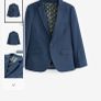 Boys navy complete suit (size 8-9 formal occasion outfit) (communion) Image 3