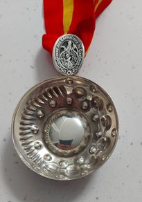 Vintage  Silver Plated Sommelier Wine Tasting Cup