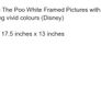 Winnie the Poo Latge Framed Glass Pictures x 4 Image 4