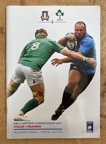 2017 Italy v Ireland - Six Nations Championship Programme