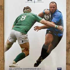 2017 Italy v Ireland - Six Nations Championship Programme