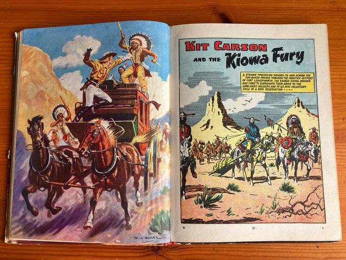 Cowboy annual:'Kit Carson's' 1956
