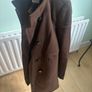Zara Brown Tailored Coat Image 6