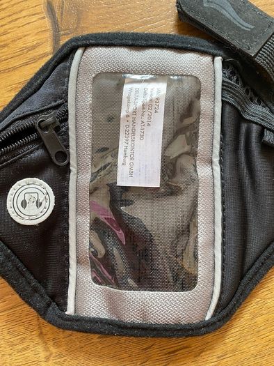 Black Phone Arm Band Pouch Holder for Running