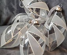 Christmas glass baubles