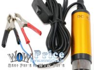 main image for ad 26532 Portable Mini 12V DC Electric Submersible Pump For Pumping Diesel Oil Water 12L/min Fuel Transfer Pump