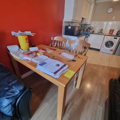 Solid Wood Dining Table & 2 Chairs 80 ONO