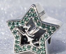 Pandora Disney Tinkerbell Star Faith Love & Pixie Dust Charm New