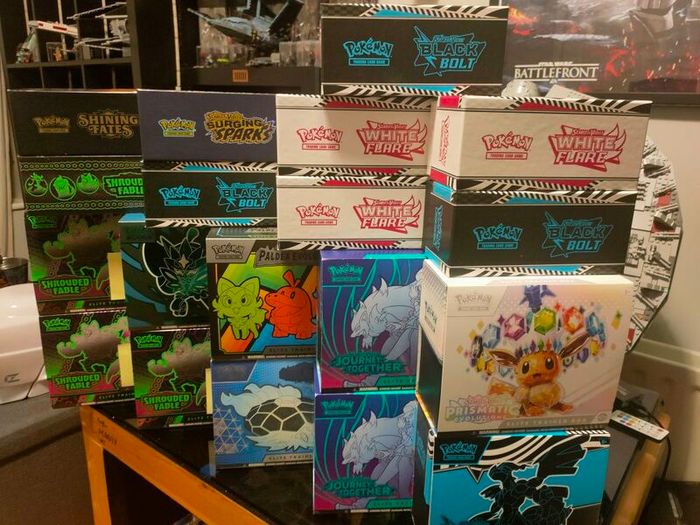 Pokemon ETB Boxes Opened