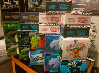 Pokemon ETB Boxes Opened