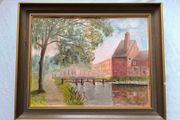 Old Oil Painting  17/21in