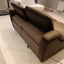 Leather Sofa 2 seater electric recliner 1.7m wide Image 4