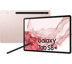 12.4" Brand New Samsung Galaxy Tab S8+ Plus SM-X800 - 256GB - WiFi - Pink Gold + S Pen