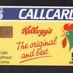 1991 Ireland 5 unit Kellogg's cereals the very first advertising Callcard Telecom Eireann (Gemplus GEM1) Call Card Mint. Note These card didn't come in packaging. Telecom Eireann card number 1036
