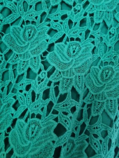 Zara Applique Green Skirt
