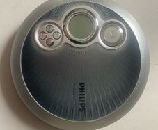 Philips AX2400/02 Portable CD Player / Discman For Parts or Repair