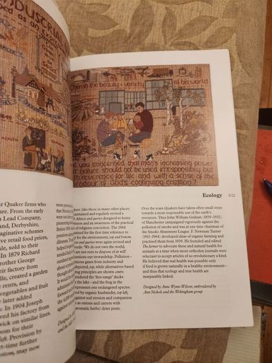 Quaker Tapestry A Pictorial Guide. Large Volume Paperback In Very Good Condition.