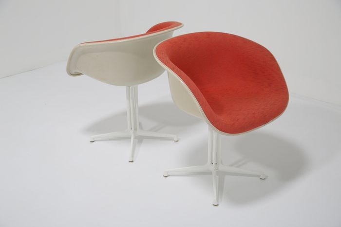 Vintage La Fonda Armchairs by Charles & Ray Eames for Herman Miller, 1960s