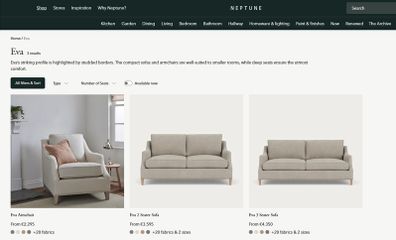 Neptune Eva Sofas