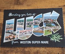 Vintage Postcard Weston-super-Mare, Somerset, England - free standard postage