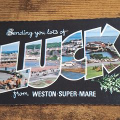 Vintage Postcard Weston-super-Mare, Somerset, England - free standard postage