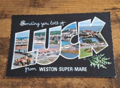 Vintage Postcard Weston-super-Mare, Somerset, England - free standard postage