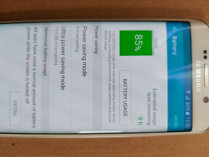 Samsung Galaxy S6 Edge, Model SN-G925F, 64GB, in excellent cosmetic condition
