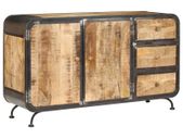 Sideboard 140x40x80 cm Solid Mango Wood